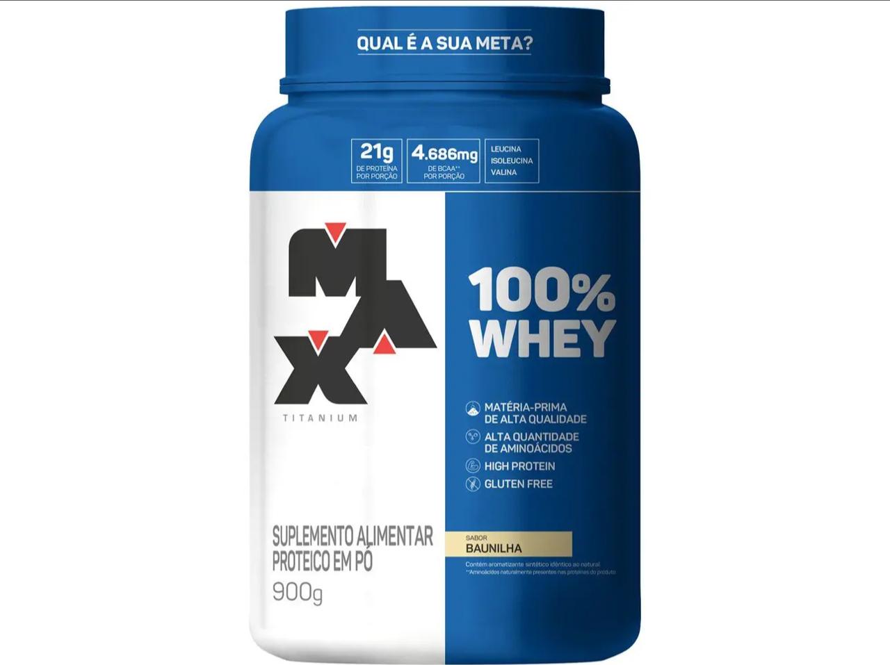 MAX POTE 900G – 100% WHEY PROTEIN