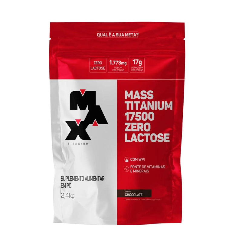 ⚡ MAX HIPERCALÓRICO ZERO LACTOSE 2,4KG