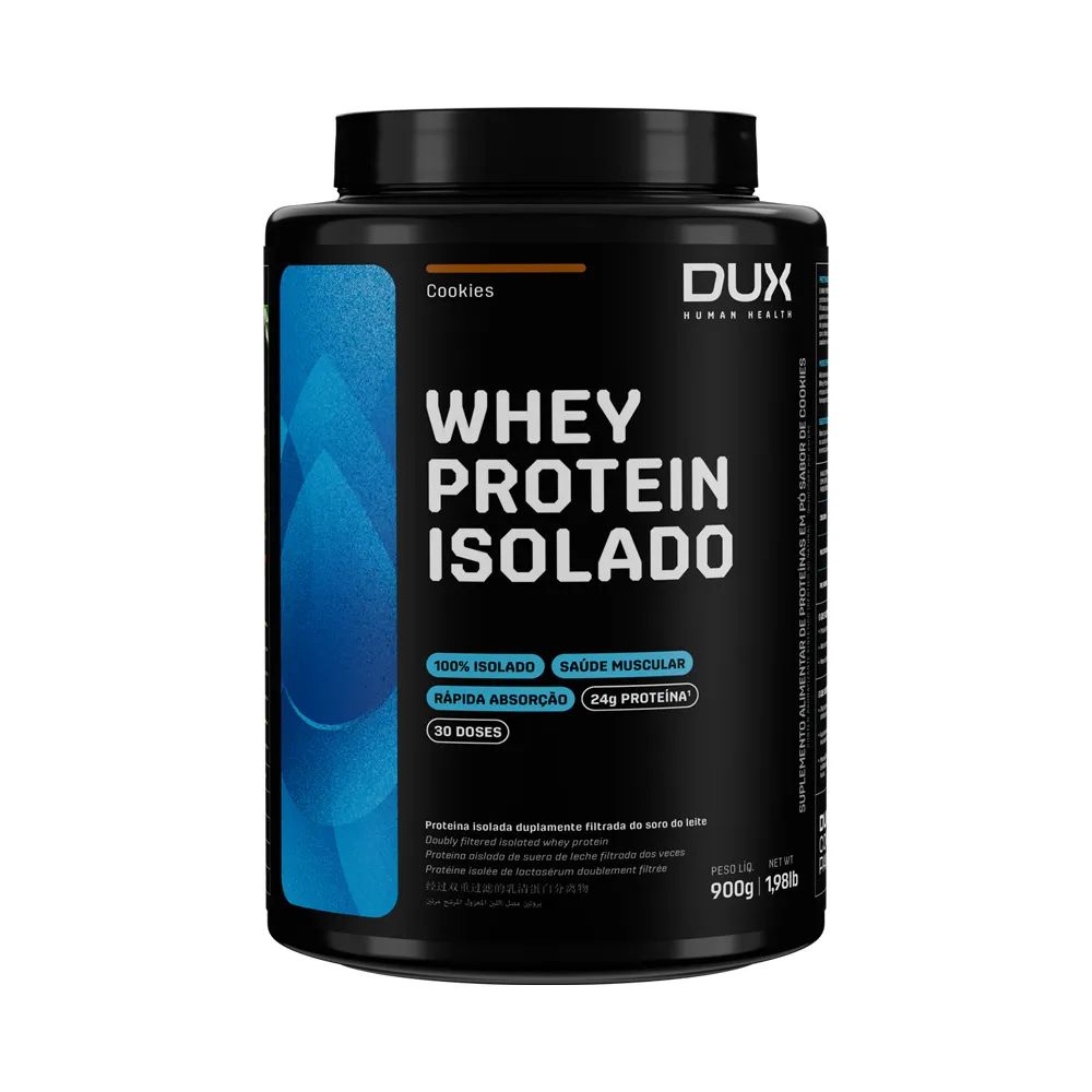 DUX WHEY PROTEIN ISOLADO – 900g